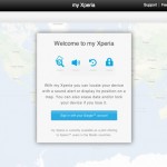 MyXperia smartphone tracking service aangekondigd