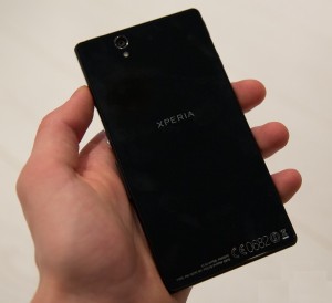 Sony Xperia Z kopen achterkant